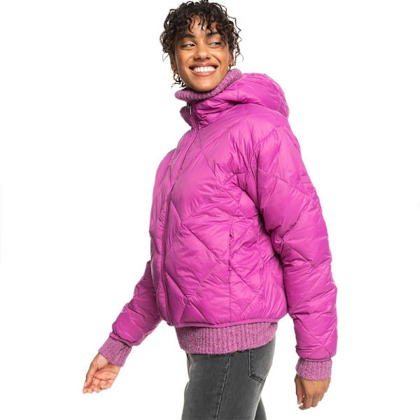 Roxy Jacka Wind Swept Rosa XS Kvinna