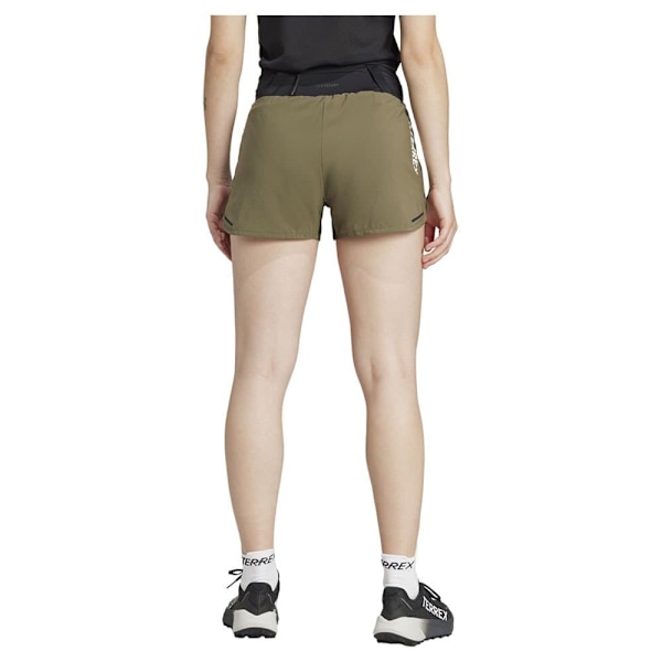 Adidas Terrex Agravic Trail Running 5´´ Shortsit Vihreä M Nainen