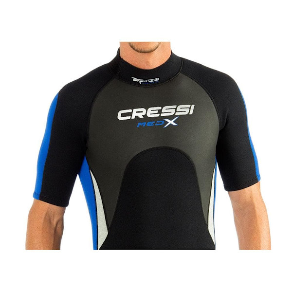Cressi Shorty Med X 2.5 Mm Sort M