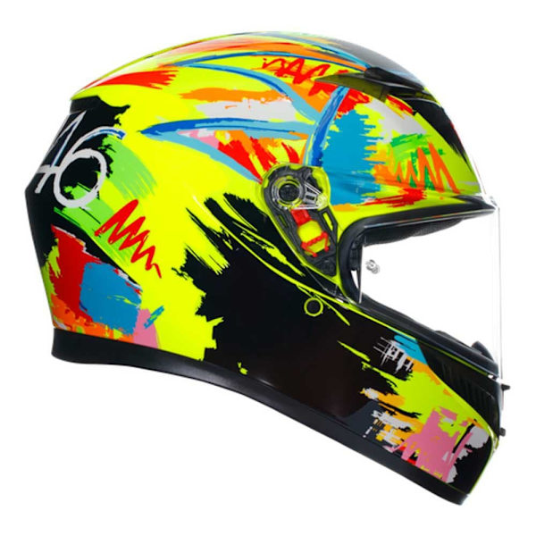 Agv K3 E2206 Mplk Fullface-hjälm Flerfärgad 2XL
