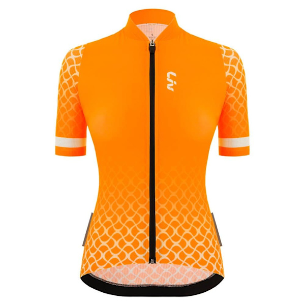 Liv Victoria Korta ärmar Cykeltröja Orange M Kvinna