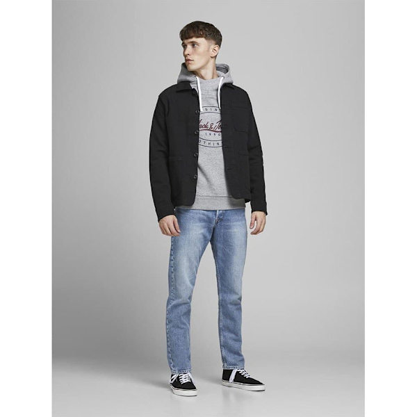 Jack & Jones Chris Jignial Mf 920 Plus Size Jeans Blå 52 / 32 Man