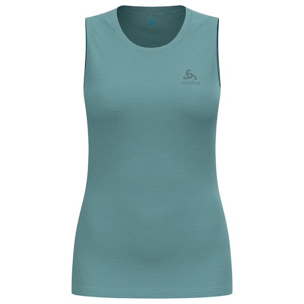 Odlo Merino 160 Ærmeløs Baselayer Grøn XS Kvinde