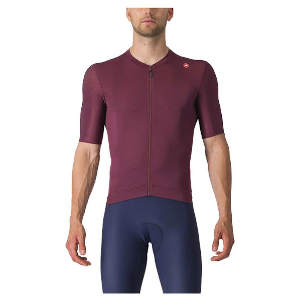 Castelli Kortärmad Tröja Espresso Lila M Man
