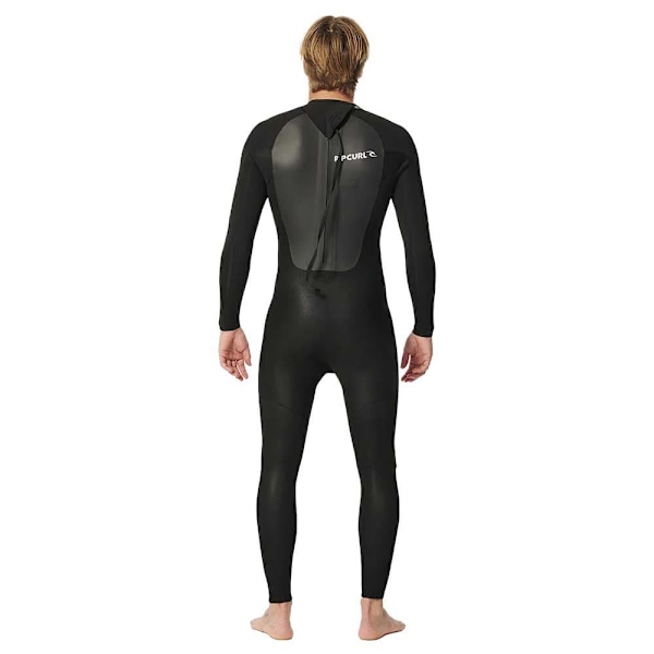 Rip Curl Langærmet Neoprendragt Med Lynlås Bagpå Omega 3/2 Mm Gb Steamer Sort M