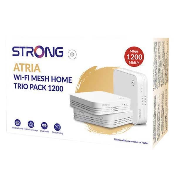 Strong Wifi Mesh Home Trio Langaton Tukiasema  One Size / EU Plug
