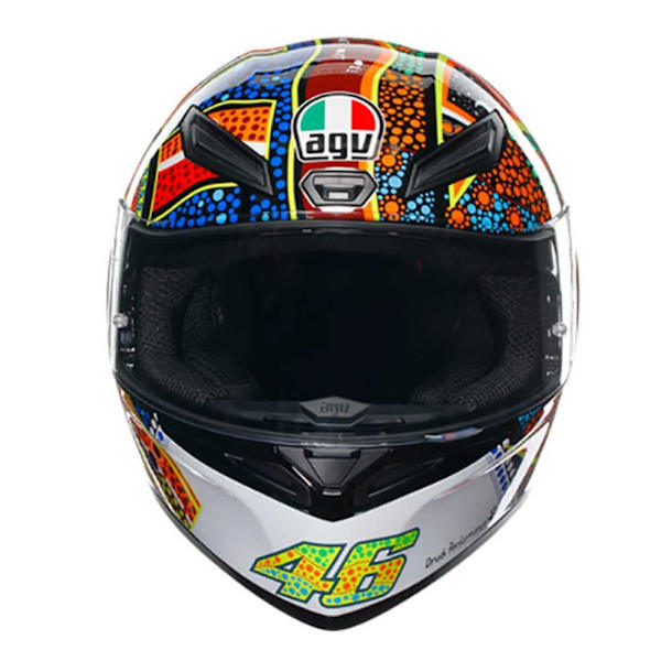 Agv Fuld Ansigtshjelm K1 S E2206 Flerfarvet L