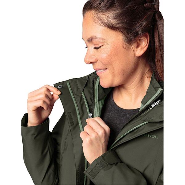 Vaude Parkas Idris 3 In 1 Iii Grönt 40 Kvinna