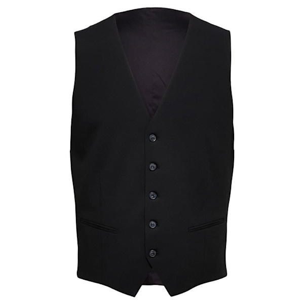 Selected Liam Slim Fit Väst Svart 48 Man