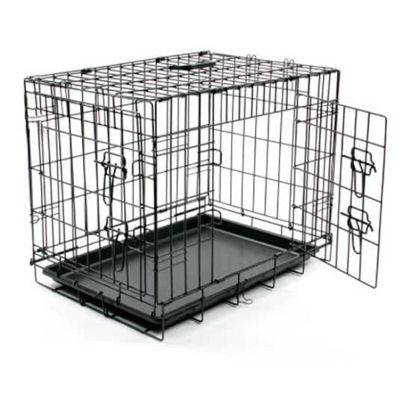 Duvo+ Stark Extra 2 Dörr Metalic Hund Bur Xxl Svart