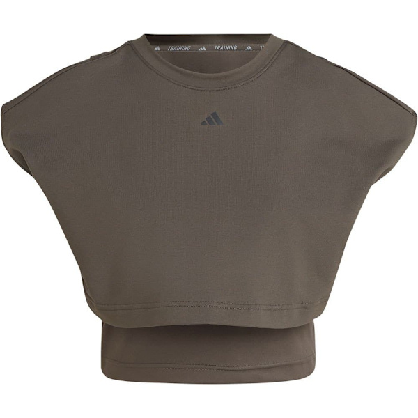Adidas Power Boxy French Terry 3 Stripes Linne  XL Kvinna