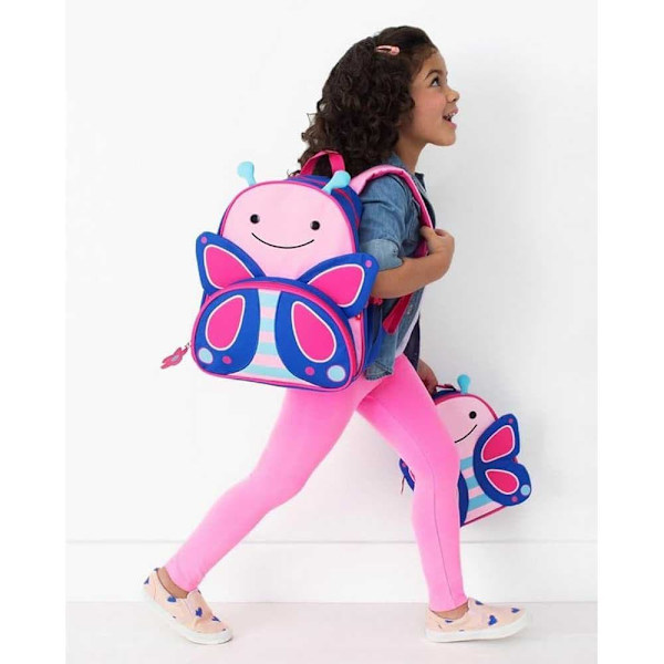 Skip Hop Little Kid Butterfly Reppu 10l Pinkki