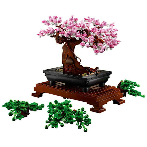 Lego Bonsai Tree Construction Leikkisetti Vihreä