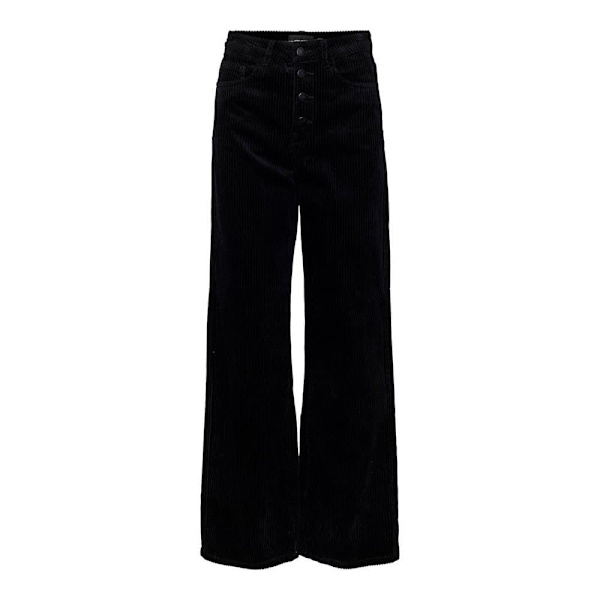 Vero Moda Bukser Kathy Shr Wide Cord Sort S / 32 Kvinde