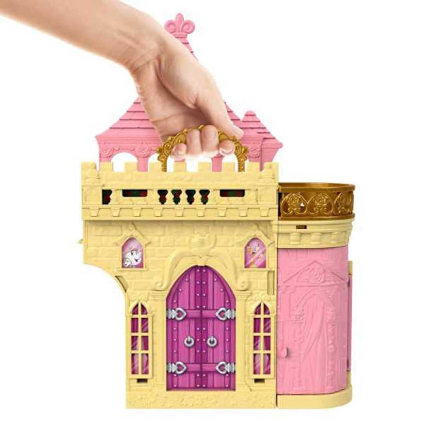 Disney Princess Docka Minis Castillo De Bella Guld