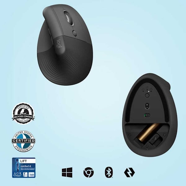 Logitech Trådløs Mus 910-006473 Sort