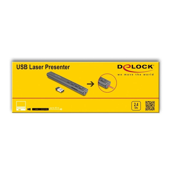 Delock Præsentation Med Laserpointer