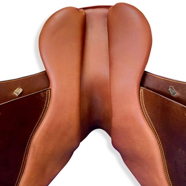 Zaldi Jump Sadel Star Brun 17´´