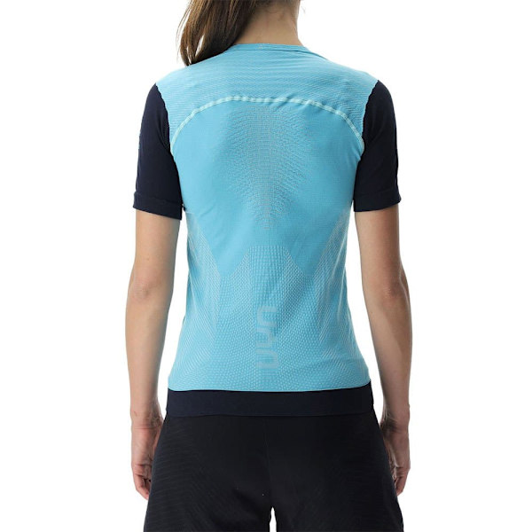 Uyn Kortärmad T-shirt Running Pb42 Blå XL Kvinna
