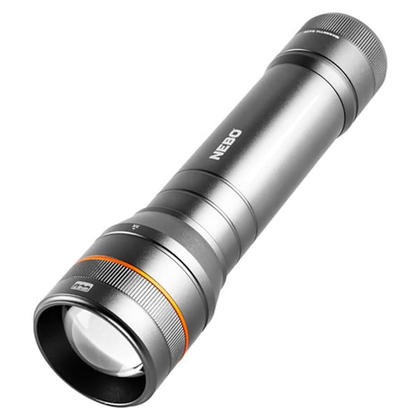 Nebo Tools Taktisk Lommelygte Newton™ 1000 Grå 1000 Lumens Rustfrit stål