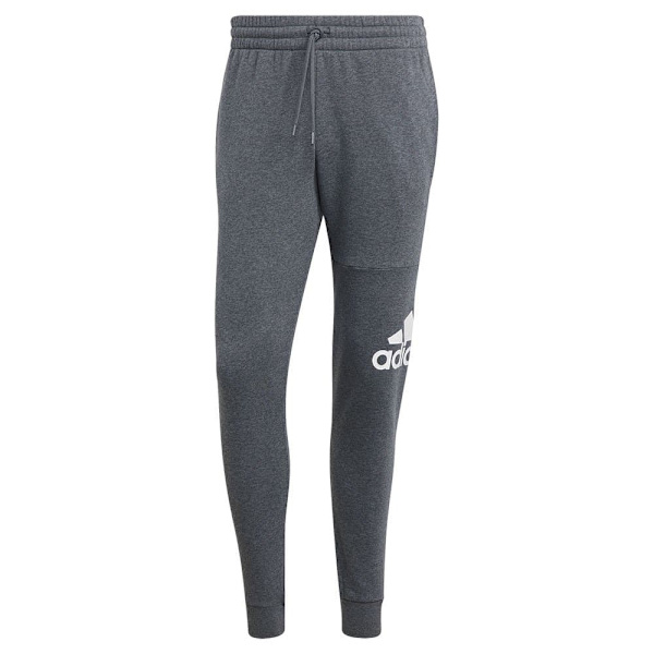 Adidas Byxor Essentials Fleece Tapered Cuff Big Logo Joggers Grå XS / Regular Man