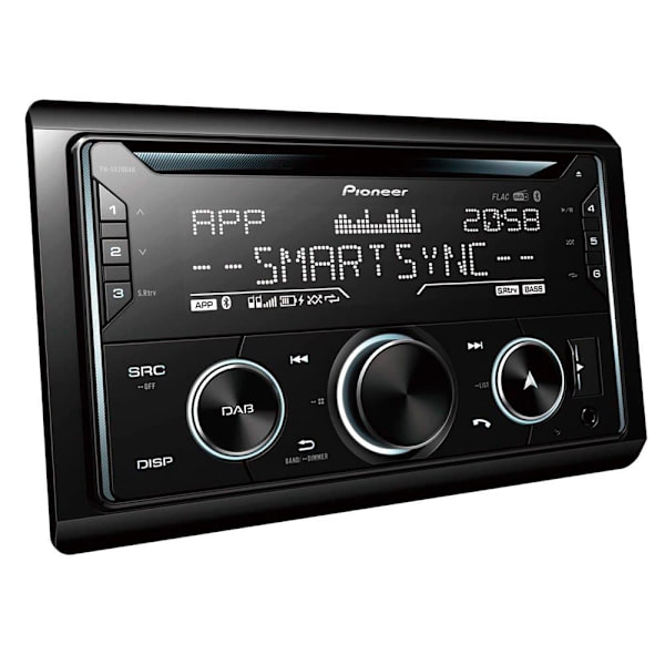 Pioneer Bilradio Fh-s820dab Svart