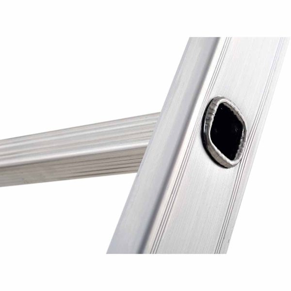 Gierre Modula Steg Utdragbar Aluminiumstege 2x7 Silver