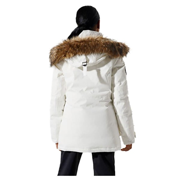 Superdry Jacka Everest Down Snow Vit M Kvinna