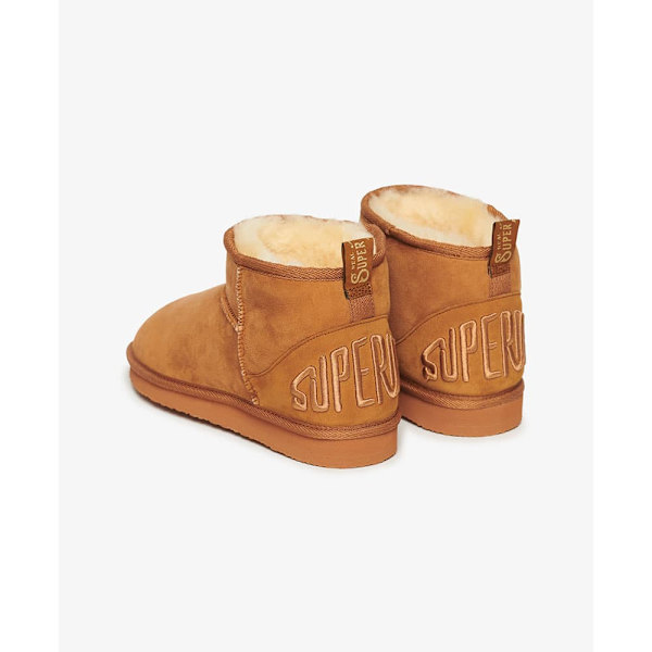 Superdry Suede Sherpa Mini Sne Støvler Brun EU 36-37 Kvinde