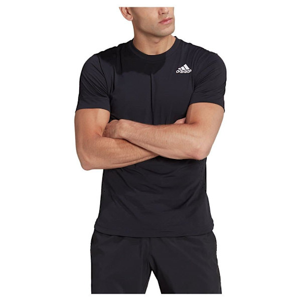 Adidas Kortærmet T-shirt New York Freelift Sort S Mand