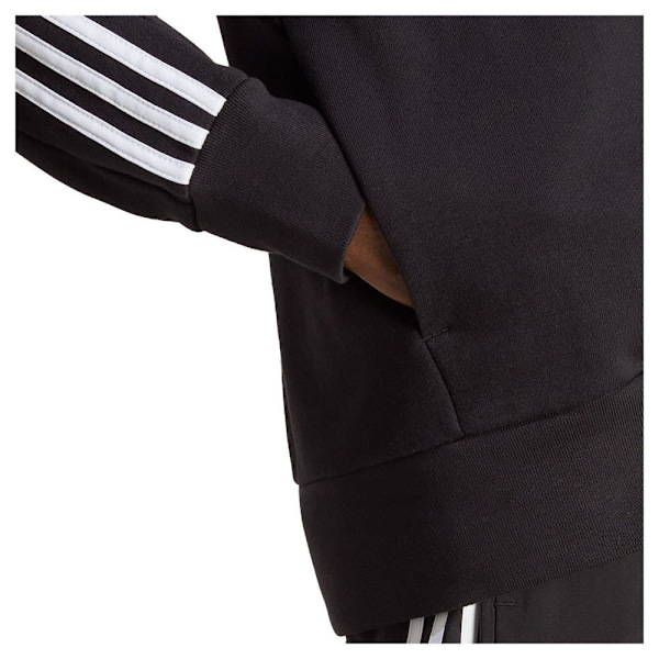Adidas Sportswear Sweatshirt Med Fuld Lynlås 3s Ft Sort M / Regular Mand