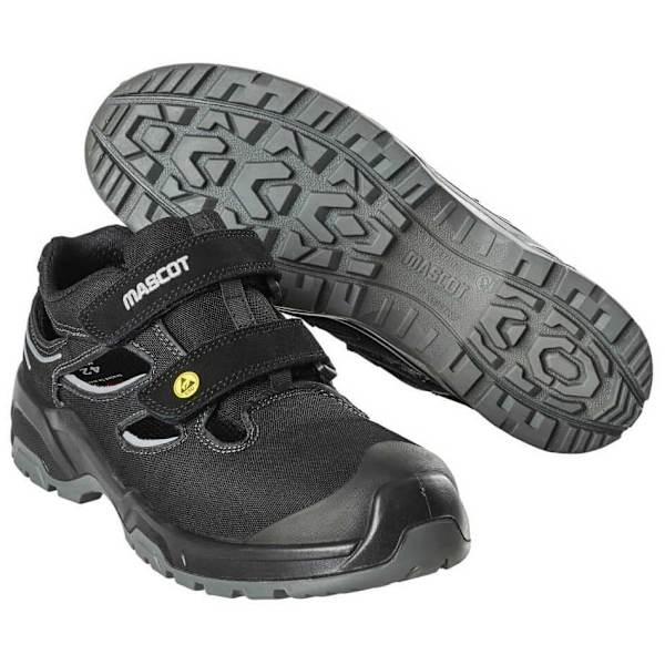 Mascot Breda Säkerhetssandaler Footwear Flex F0100 Grå EU 46