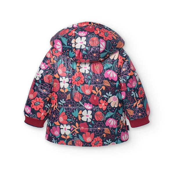 Boboli Reversible Floral Frakke Flerfarvet 24 Months