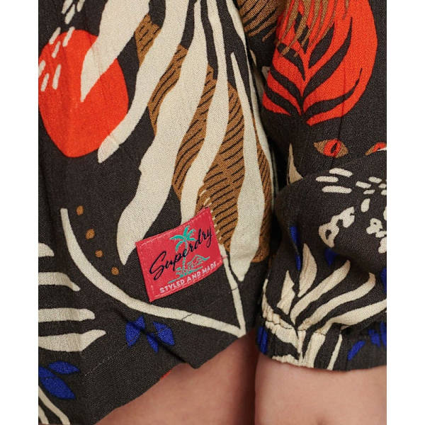 Superdry Romper Vintage Beach Musta 2XS Nainen