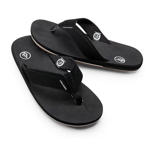 Volcom Victor Sandaler Sort EU 40 Mand
