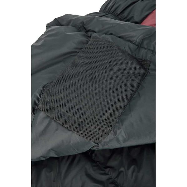 Nordisk Voyage 300 Sovsäck Röd,Svart Regular / Right Zipper