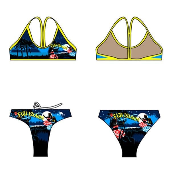 Turbo Bikinit Fidji Island Monivärinen 9-10 Years Poika