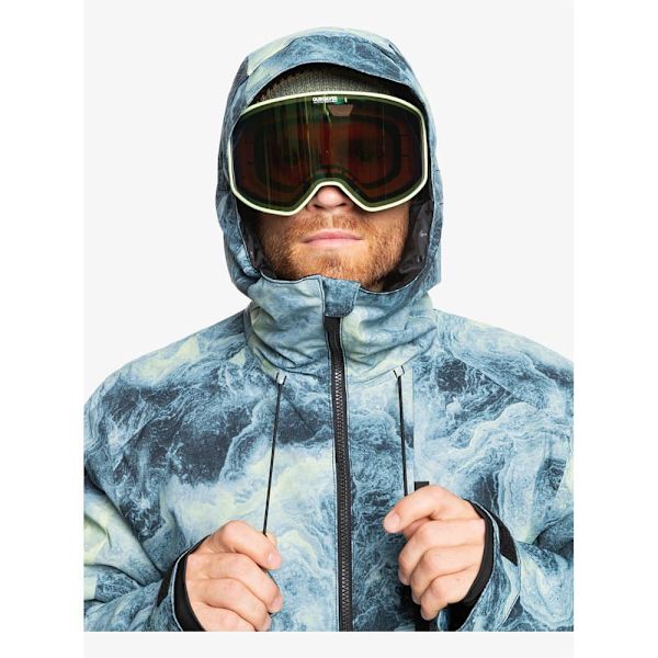 Quiksilver Mission Printed Takki Sininen XL Mies