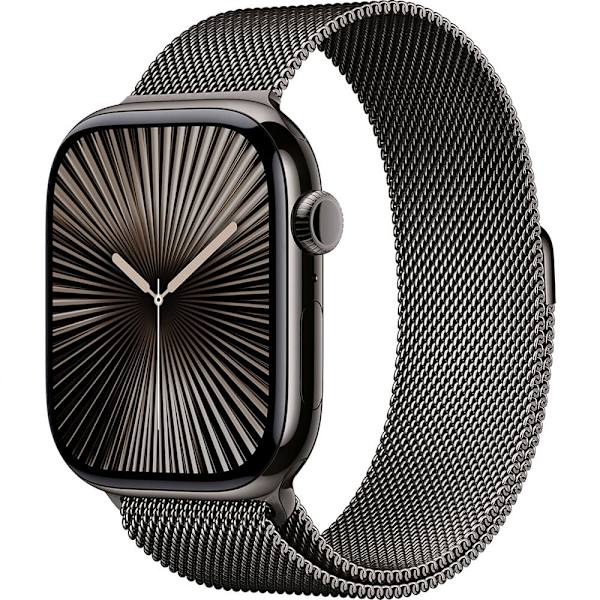 Apple Watch Series 10 Gps + Cellular 46mm Milanese Loop Gylden M-L