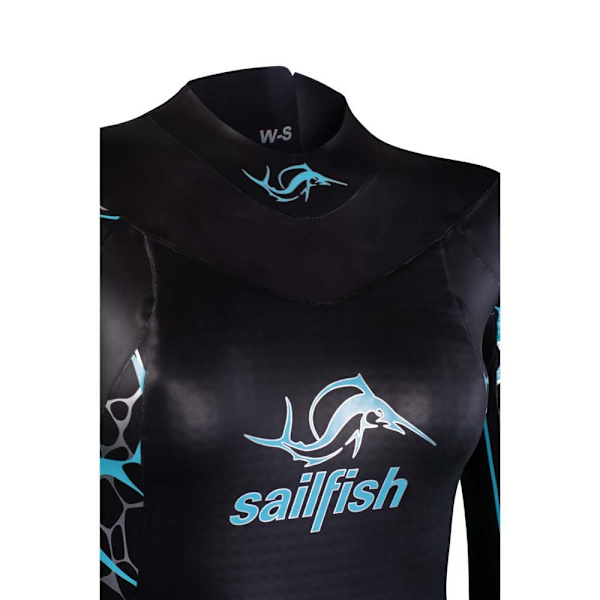 Sailfish Märkäpuku Nainen One 7 Musta XS