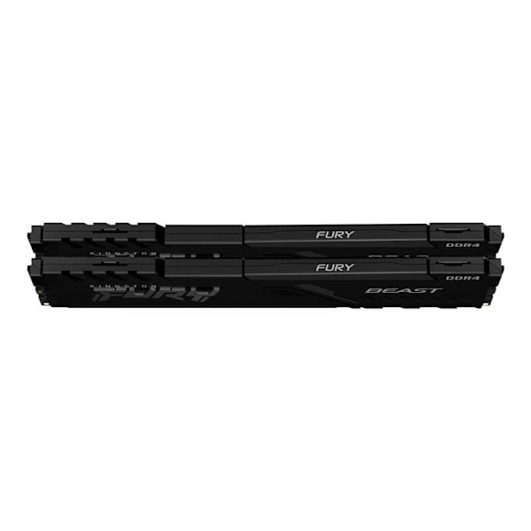 Kingston Ram-hukommelse Kf432c16bbk2/16 16gb 2x8gb Ddr4 3200mhz Sort