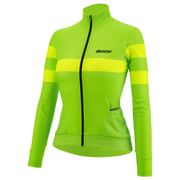 Santini Coral Bengal Thermal Langærmet Trøje Grøn S Kvinde