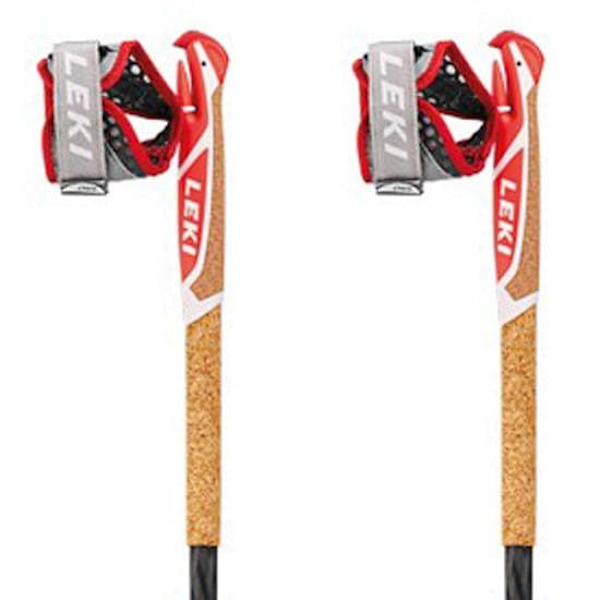 Leki Polakker Vertical K Rød 140 cm