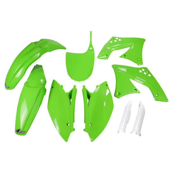 Ufo Muovisarja Kawasaki Kxf 450 2009-2011 Kakit213f-026 Fork Protectors &
