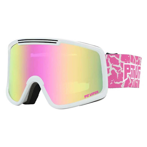 Pit Viper The Greybird French Fry Large Skidglasögon Rosa Pink Revo/CAT3