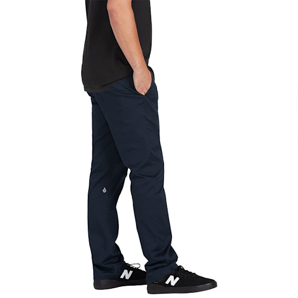 Volcom Frickin Modern Stret Chinobukser Blå 38 / 34 Mand