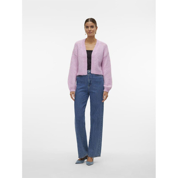 Vero Moda Butter Cardigan Rosa M Kvinde