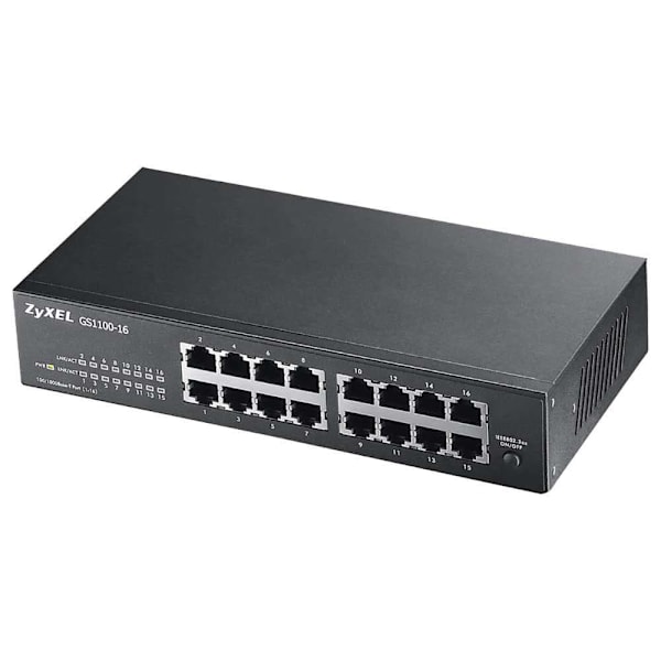 Zyxel Växla Gs1100-16-eu0103f Svart