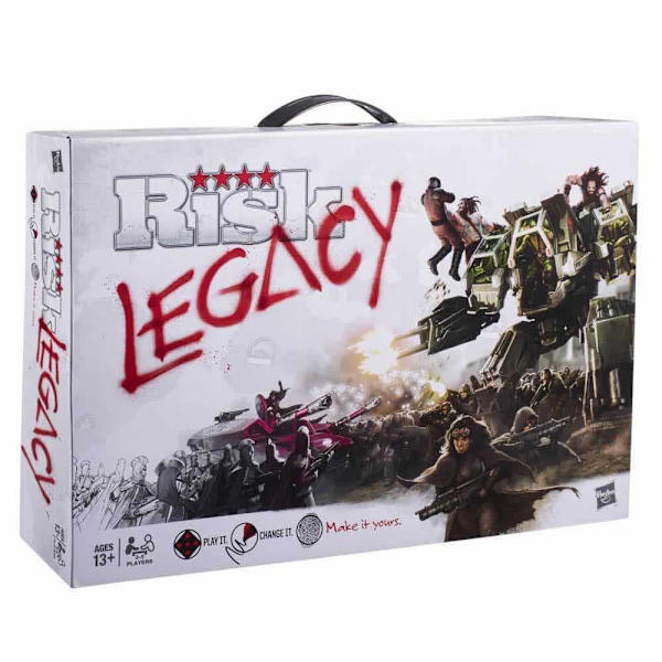 Hasbro Risk Legacy Flerfärgad