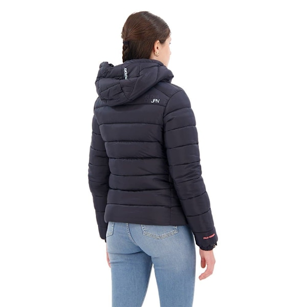 Superdry Fuji Padded Jakke Blå L Kvinde